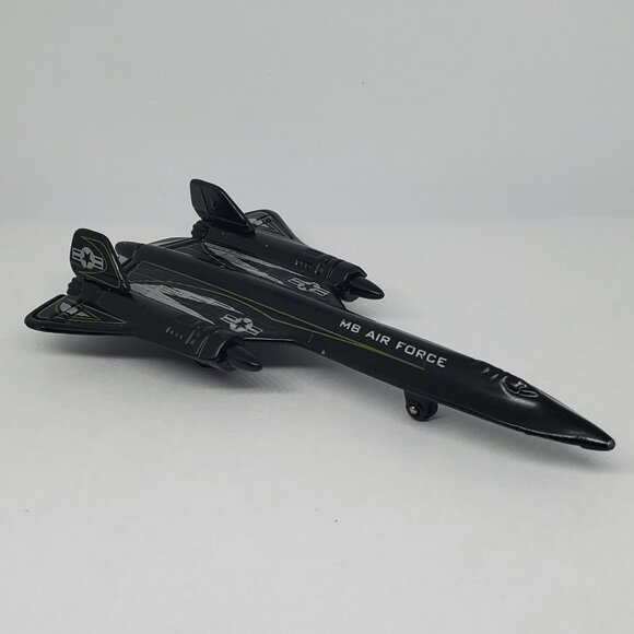 Matchbox Other - SR71 Blackbird Lockheed Martin Black MB Air Force Sky Busters Matchbox 2000. 5"